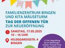 Plakat Tag der offenen Tür Familienzentrum Bingen-Bingerbrück